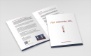 Folder A4, tweezijdig gedrukt in full color op 170 grams houtvrij wit silk MC.
